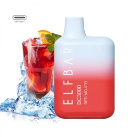  ELF BAR BC3000 - MOJITO ROSSO 5% - RICARICABILE