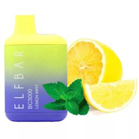  ELF BAR BC3000 - LIMONE MENTA 5% - RICARICABILE