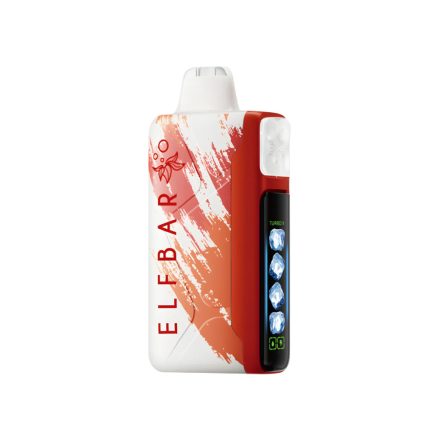 ELF BAR ICE KING 40000 vape monouso con sapore di ciliegia, melograno e mirtillo rosso e 40000 puff