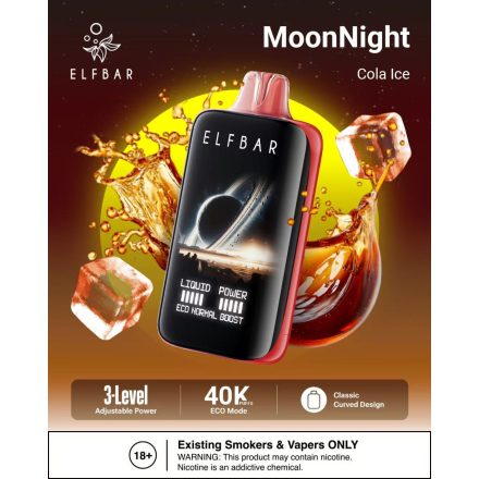 ELF BAR MoonNight 40000 - Cola Ice 5%