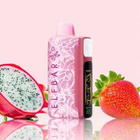   ELF BAR NICOTINE KING 40000 - FRAGOLA ACIDA E PITAYA  - RICARICABILE