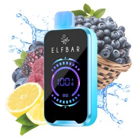 ELF BAR FS18000 vape monouso con gusto mirtillo razz limone e 18000 puff