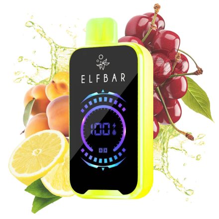 ELF BAR FS18000 vape monouso con gusto limonata alla ciliegia e alla pesca e 18000 puff
