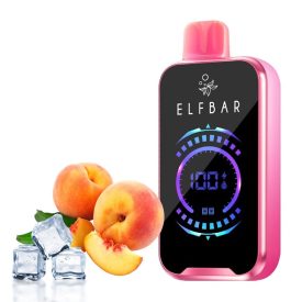 ELF BAR FS18000 vape monouso con gusto ghiaccio alla pesca e 18000 puff