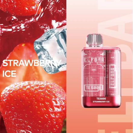  ELF BAR TE5000 - FRAGOLA GHIACCIATA 5% - RICARICABILE