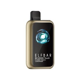 ELF BAR BC20000 TOUCH vape monouso con gusto limonata alla ciliegia e alla pesca e 20000 puff