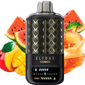 ELF BAR COMBO vape monouso con gusto pescatarian mango e anguria e 25000 puff