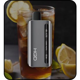 HQD GLAZE 12000 - BLACK ICE TEA LIMONE 2% - RICARICABILE