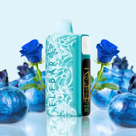 ELF BAR NICOTINE KING 40000 vape al gusto Icy Blue Rose con 40000 tiri