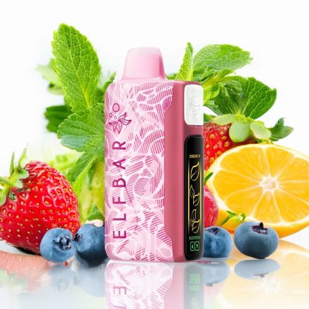 ELF BAR NICOTINE KING 40000 – TÈ AI FRUTTI DI BOSCO 5% – RICARICABILE