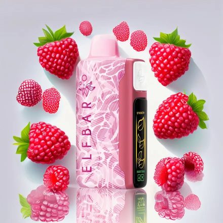 ELF BAR NICOTINE KING 40000 - LAMPONE ROSSO E FRAGOLA 5% - RICARICABILE