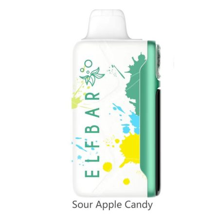 ELF BAR SOUR KING 40000 vape al gusto Caramella di Mela Acida con 40000 tiri