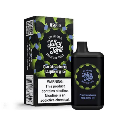 JUICY JANE JJ5000 - Ghiaccio Pera Fragola Lampone 5% - RICARICABILE