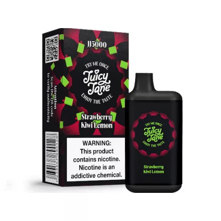 JUICY JANE JJ5000 - Fragola Kiwi Limone 5% - RICARICABILE
