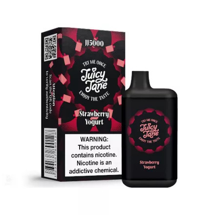 JUICY JANE JJ5000 - Yogurt alla Fragola 5% - RICARICABILE