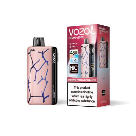 VOZOL NEON 45000 - FROZEN STRAWBERRY KIWI 5% NICOTINE